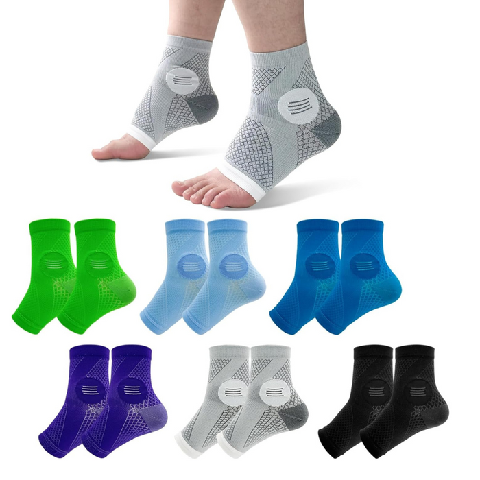 6 Pair Orthopedic Compression Socks – Stability and Comfort