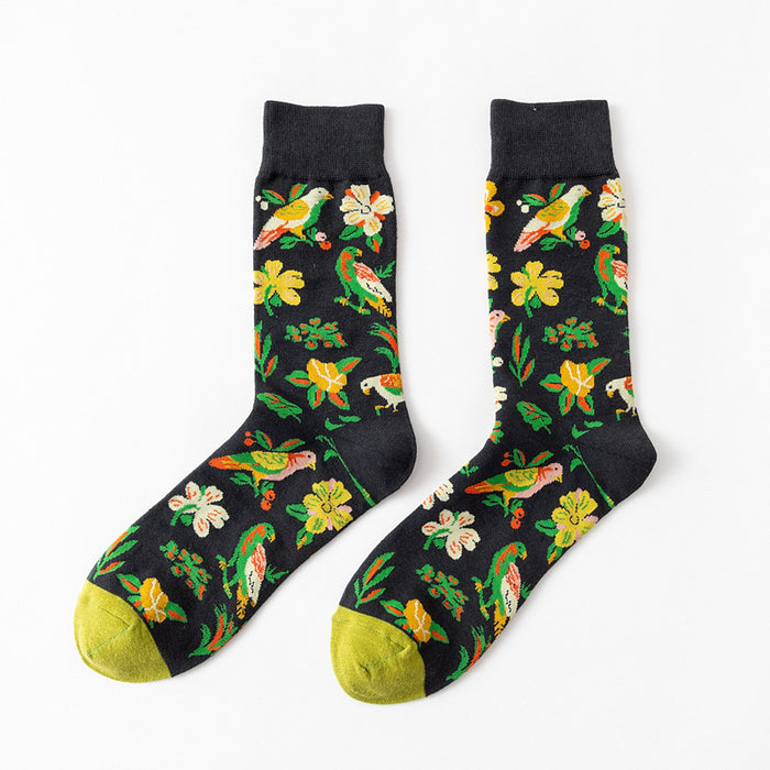 Printed Casual Streetwear Socks