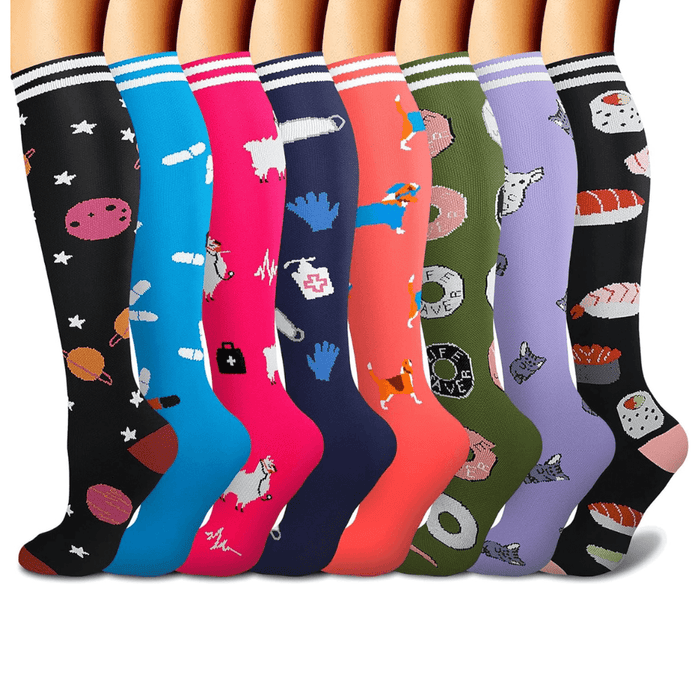 8 Pairs Comfort Focused Neuropathy Support Socks