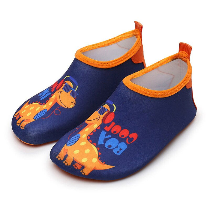 Kids Quick Dry Printed Aquatic Shoes