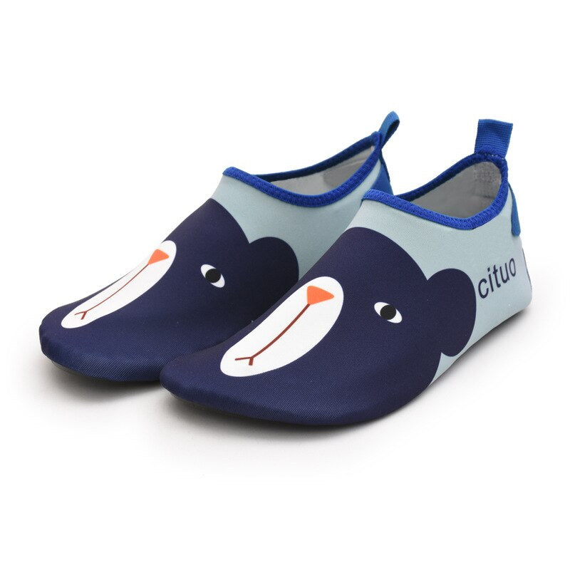 Kids Printed Quick Dry Aquatic Shoes For Girls And Boys