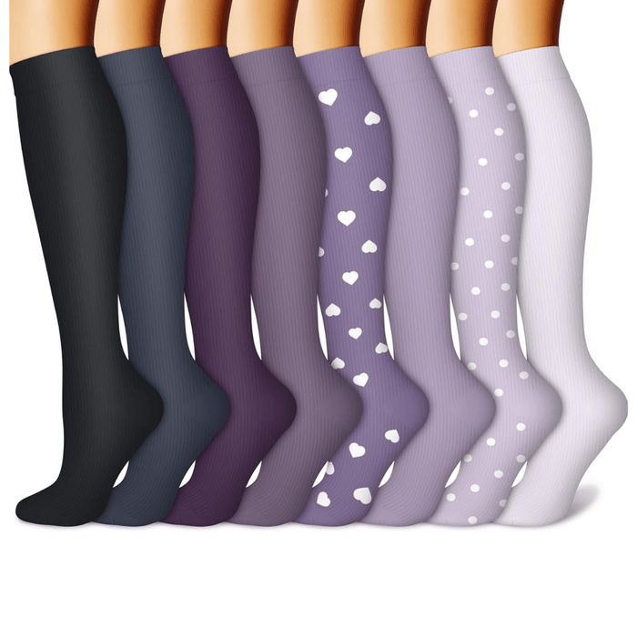 8 Pairs Comfort Focused Neuropathy Support Socks