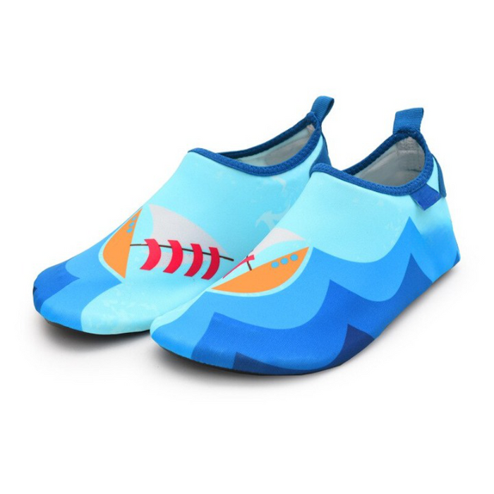 Cartoon Printed Kids Quick Dry Aquatic Shoes