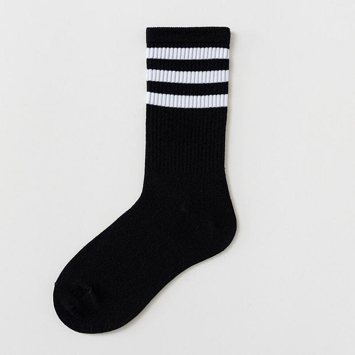 Street Hip Hop Skateboard Striped Socks