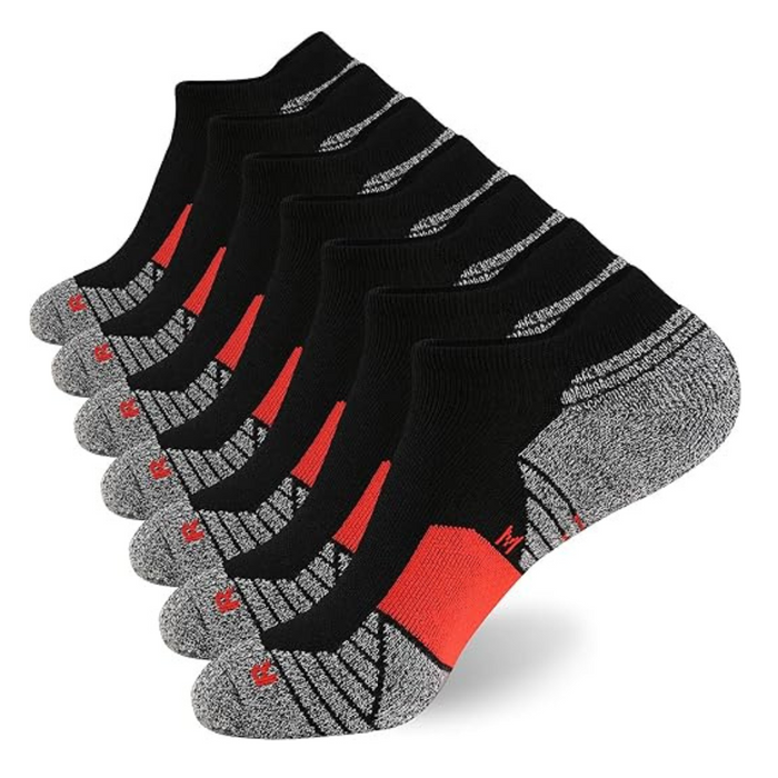 7 Pairs Orthopedic Athletic Socks For Running And Daily Comfort