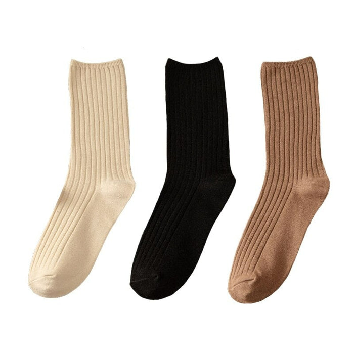 Elegant Retro Long Cotton Socks