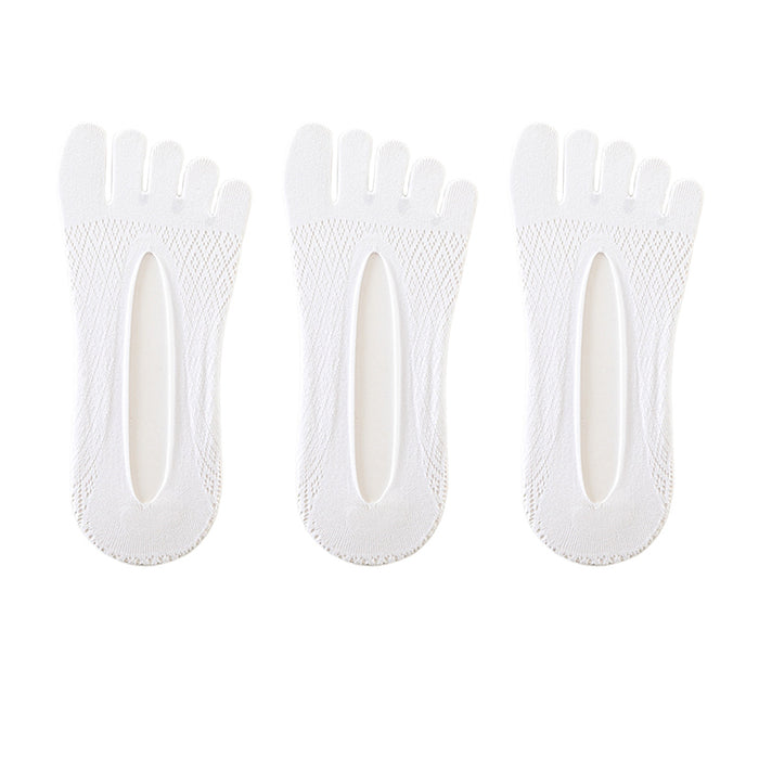 3 Pair Men's Mesh Breathable Five Finger Socks