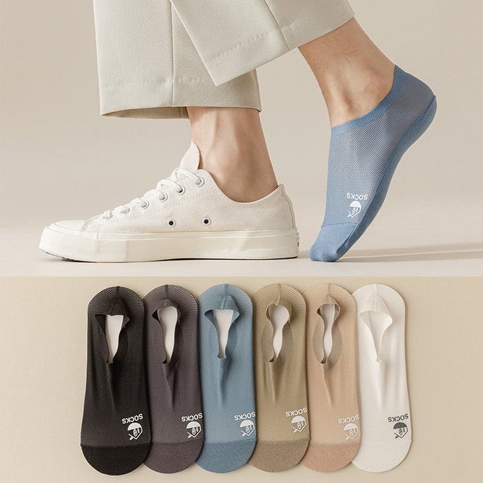 Silicone Non-Slip Low Cut Ankle Boat Socks