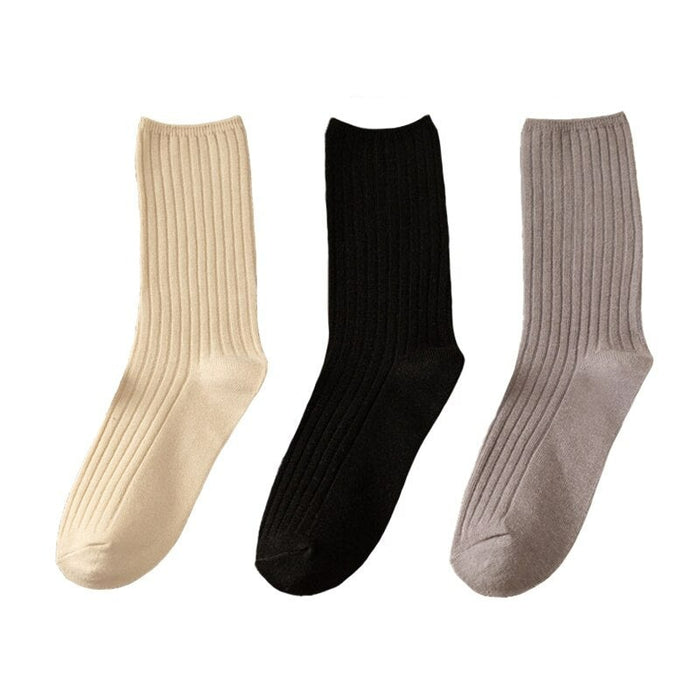 Elegant Retro Long Cotton Socks