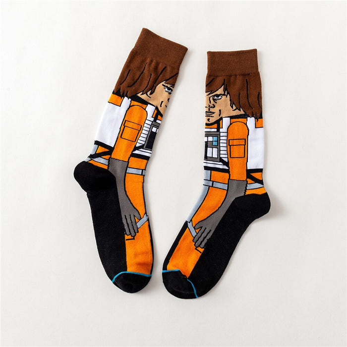 Star Wars Cosplay Autumn Socks