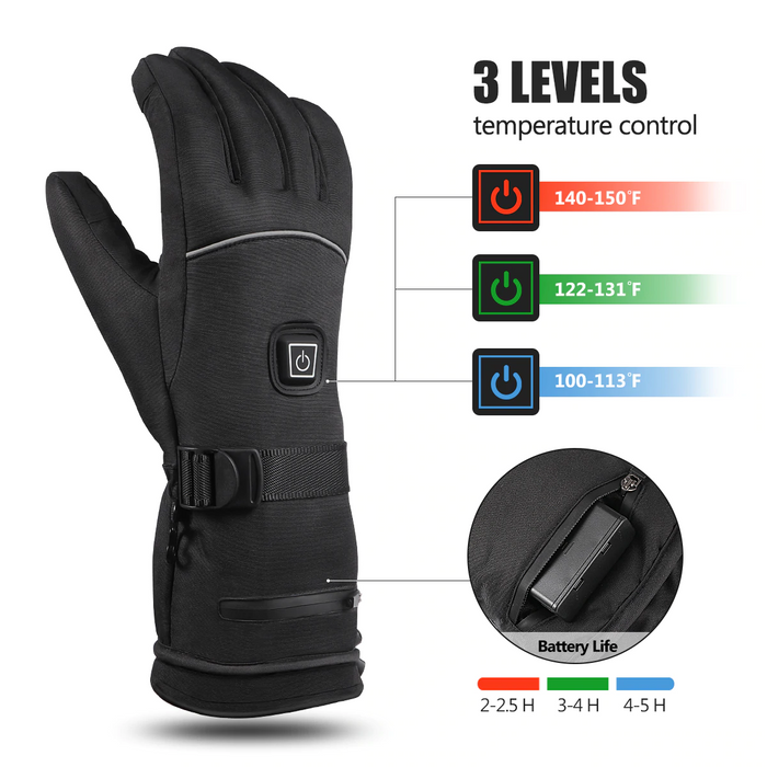 Electric Heated Electric Battery Powered Gloves