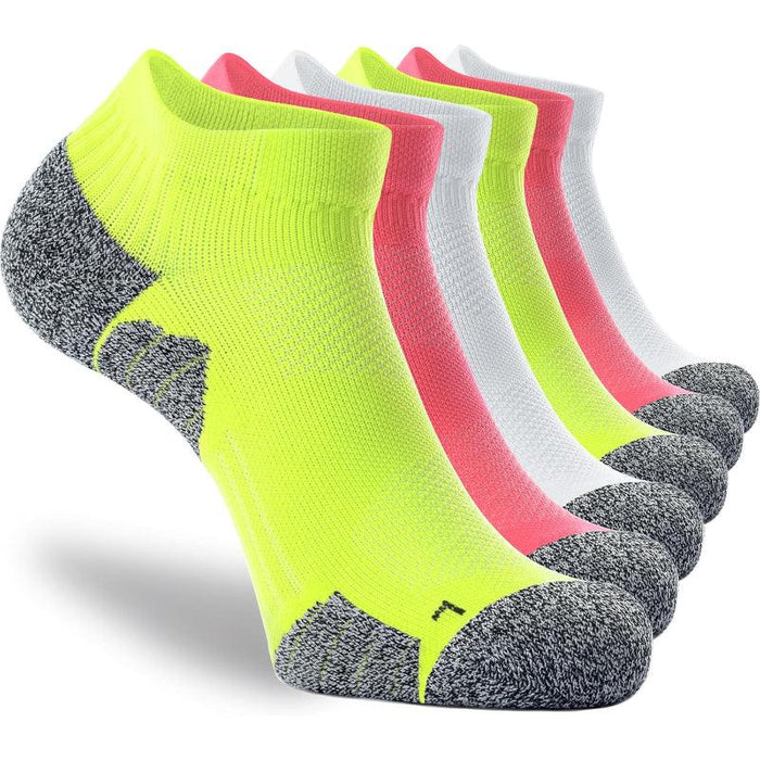 Pair Of 6 Cushioned Compression Anti Blister Socks