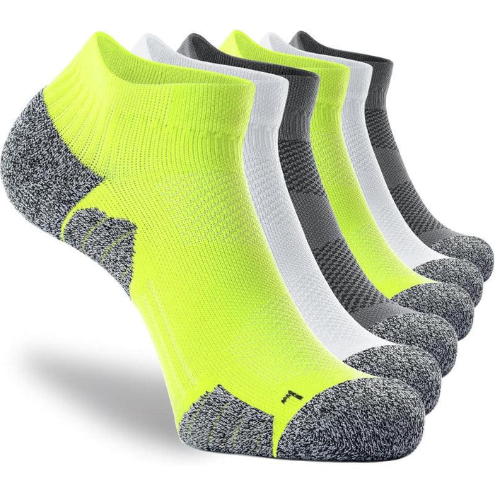 Pair Of 6 Cushioned Compression Anti Blister Socks