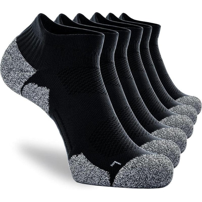 Pair Of 6 Cushioned Compression Anti Blister Socks