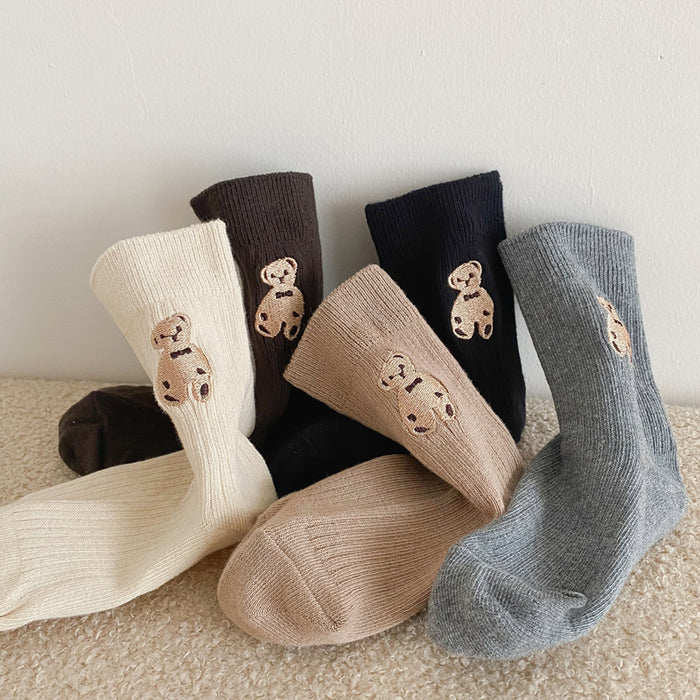 Autumn Winter Cotton Kids Socks