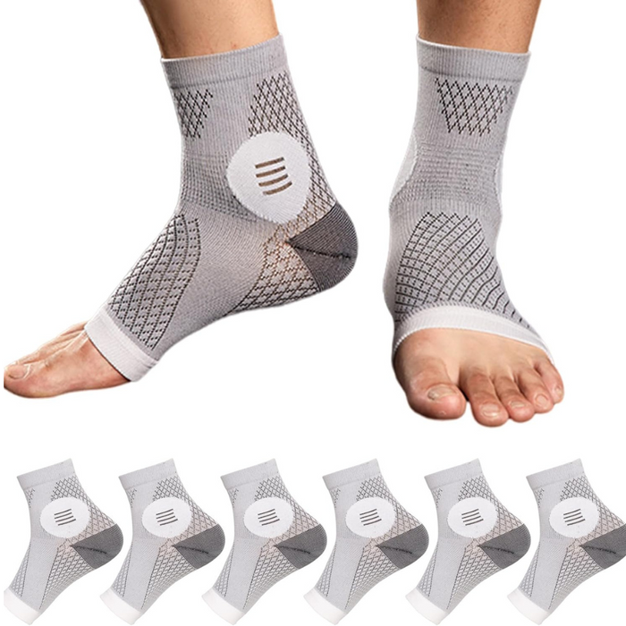 3 Pairs Neuropathy Compression Socks - Daily Support and Comfort