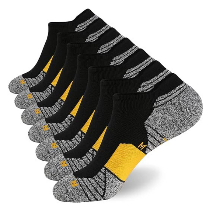 7 Pairs Orthopedic Athletic Socks For Running And Daily Comfort