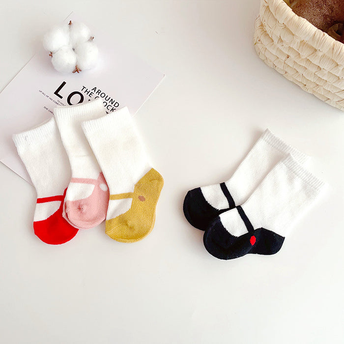 Baby Girls Cotton Knitted Socks