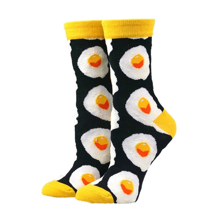 Autumn Cartoon Pattern Casual Socks