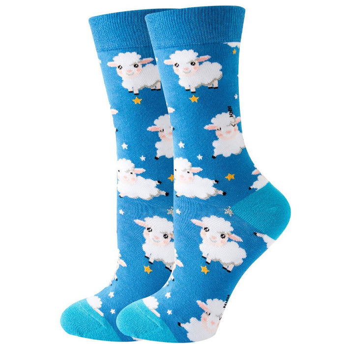 Casual Cartoon Pattern Socks