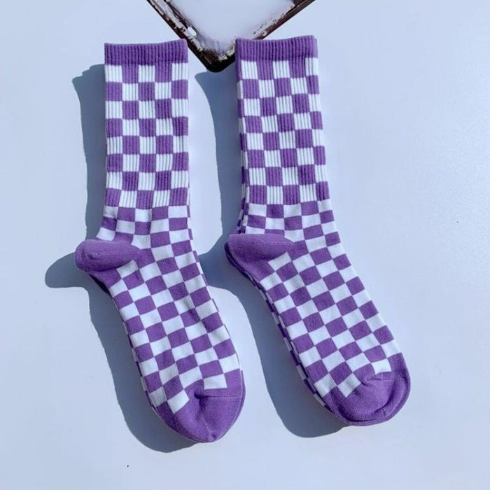 Printed Long Skateboard Socks