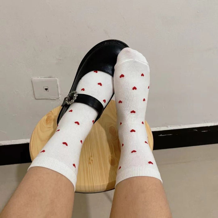 Long Women Cotton Designer Socks