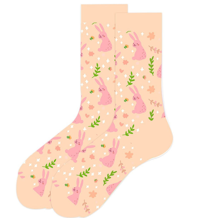 Cartoon Print Casual Socks