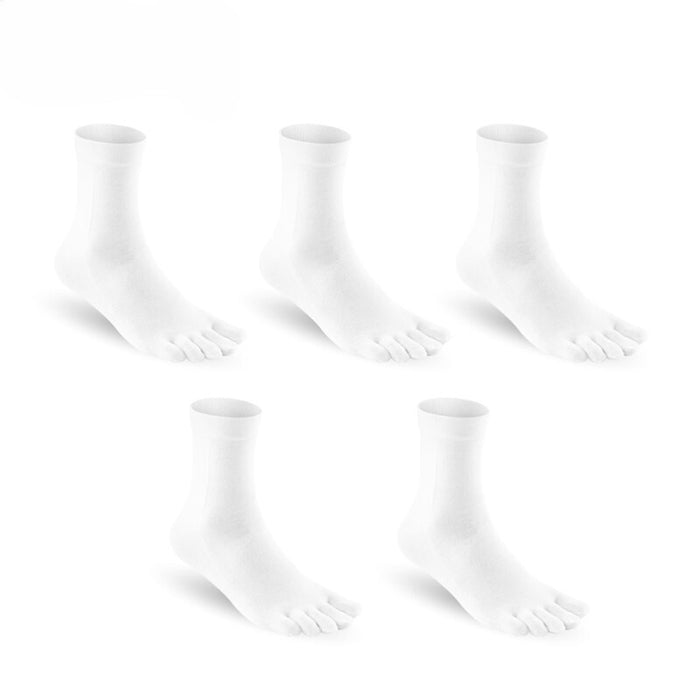 Men Five-Finger Cotton Casual Socks