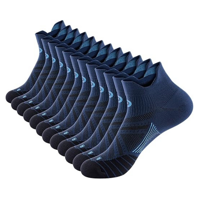 6 Pair Orthopedic Running Socks – Support & Comfort