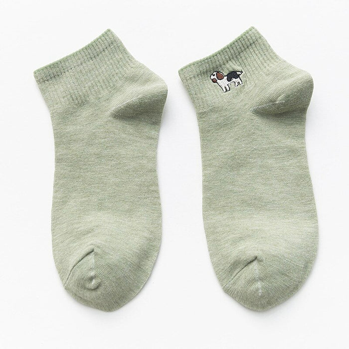 Solid Color Thick Warm Socks For Kids