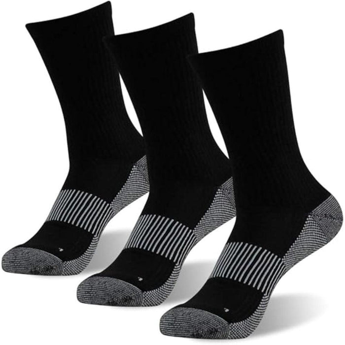 3 Pairs Copper Infused Arthritis Socks - Comfort and Arch Support