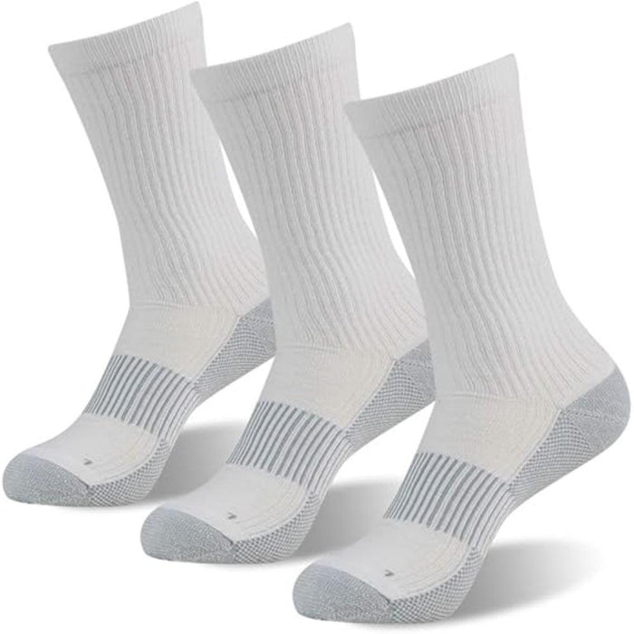 3 Pairs Copper Infused Arthritis Socks - Comfort and Arch Support