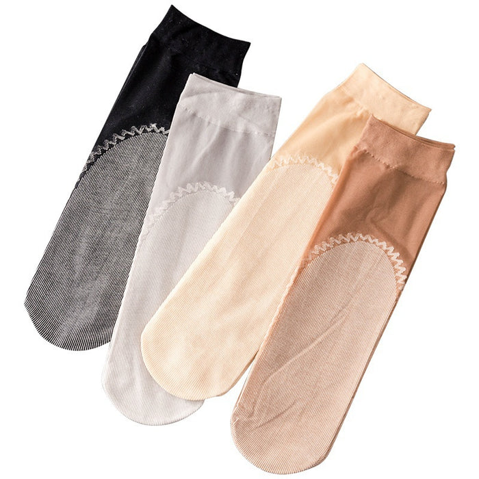 Sweat Absorbing Transparent Socks