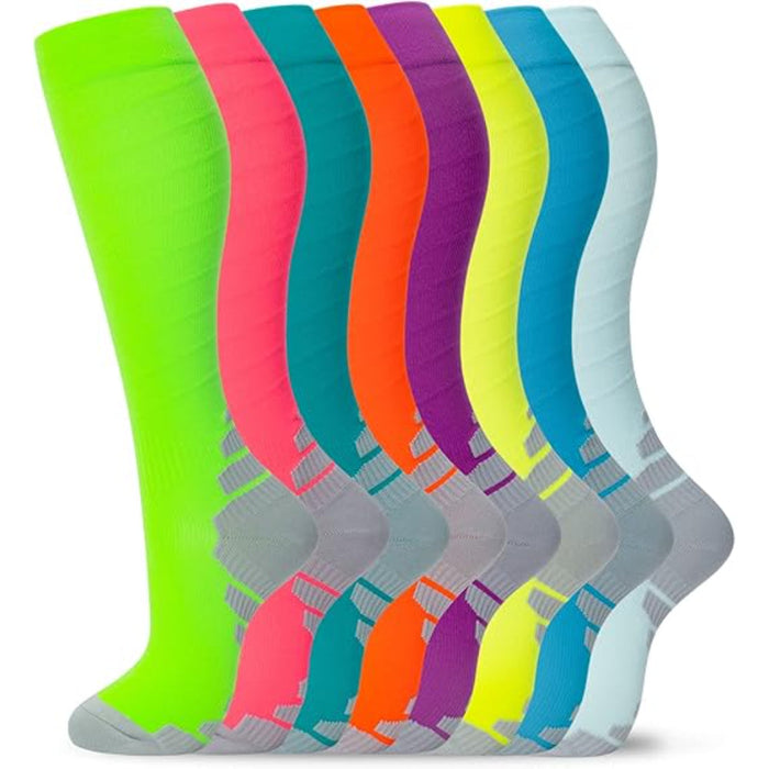 8 Pair Supportive Orthopedic Socks For Running