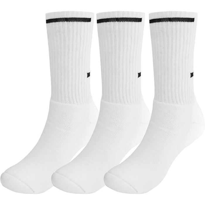 3 Pairs Classic Cushioned Socks - Everyday Comfort and Versatility