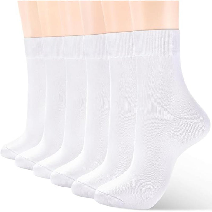 Women 6 Pair Combo Thin Casual Socks