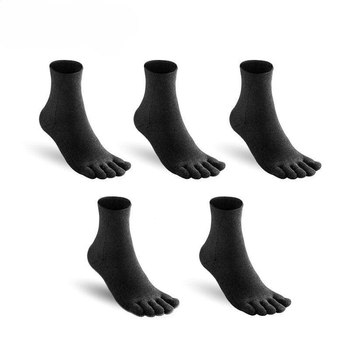 Men Five-Finger Cotton Casual Socks