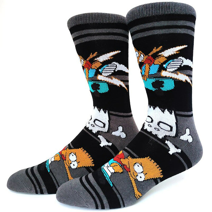 Cartoon Printed Street Wear Socks