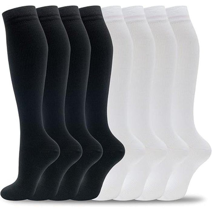 8 Pair Orthopedic Compression Socks For Running