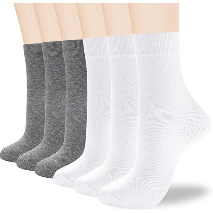 Women 6 Pair Combo Thin Casual Socks