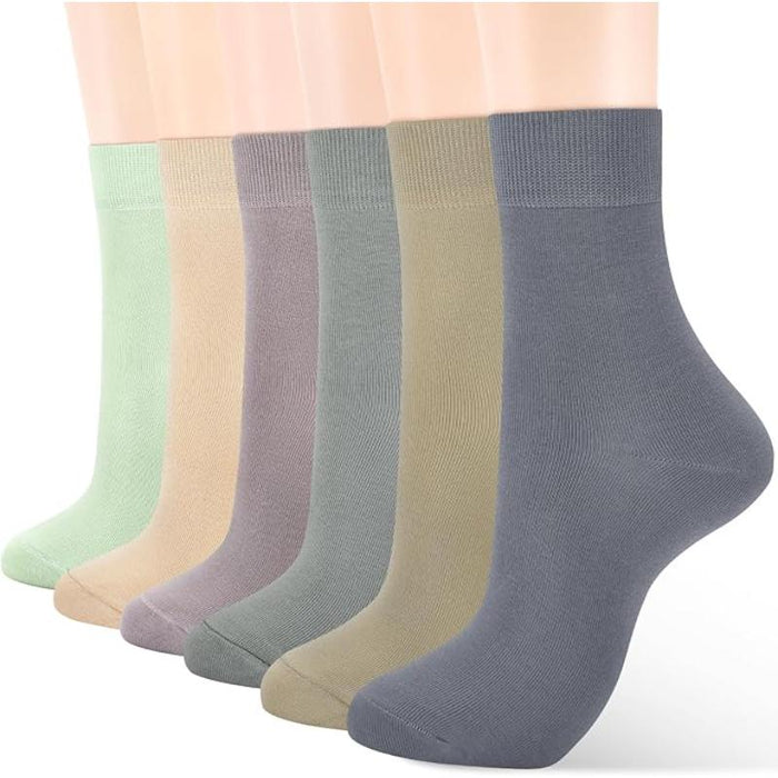 Women Pair Of 6 Short Length Socks