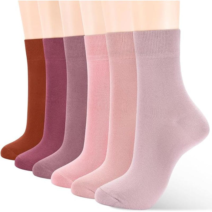 Women Pair Of 6 Short Length Socks