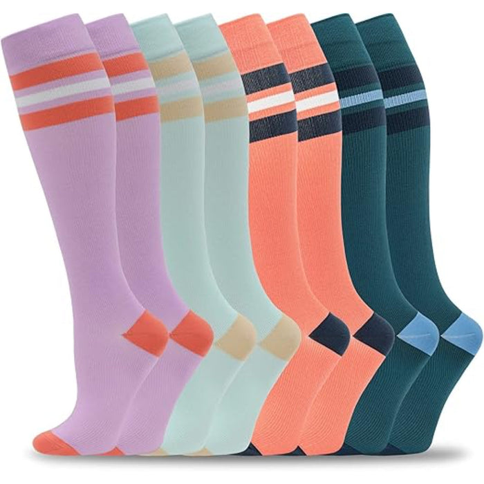 8 Pair Supportive Orthopedic Socks For Running