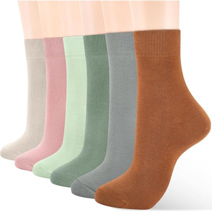 Women Pair Of 6 Short Length Socks