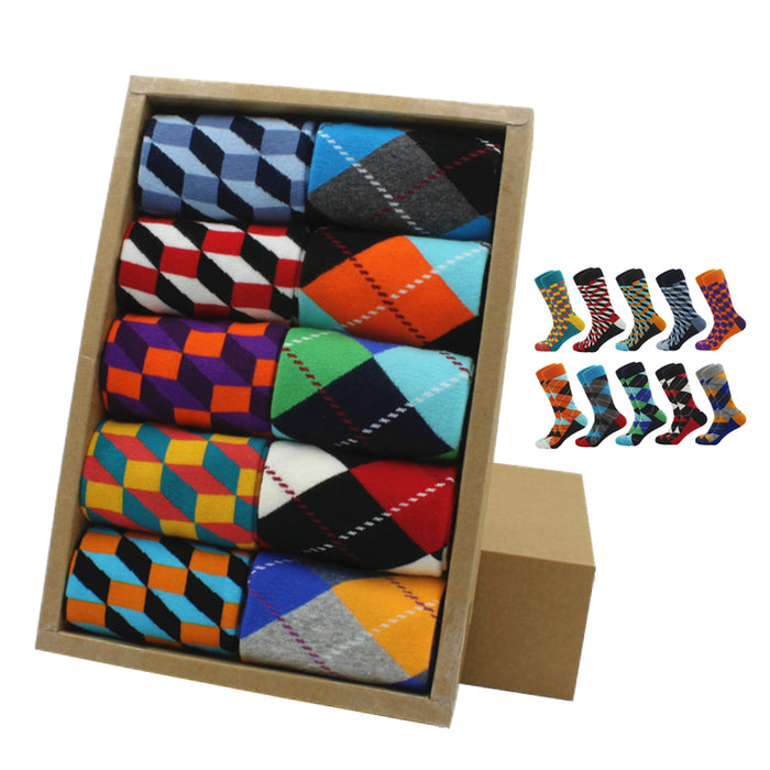 Middle Height Casual Socks