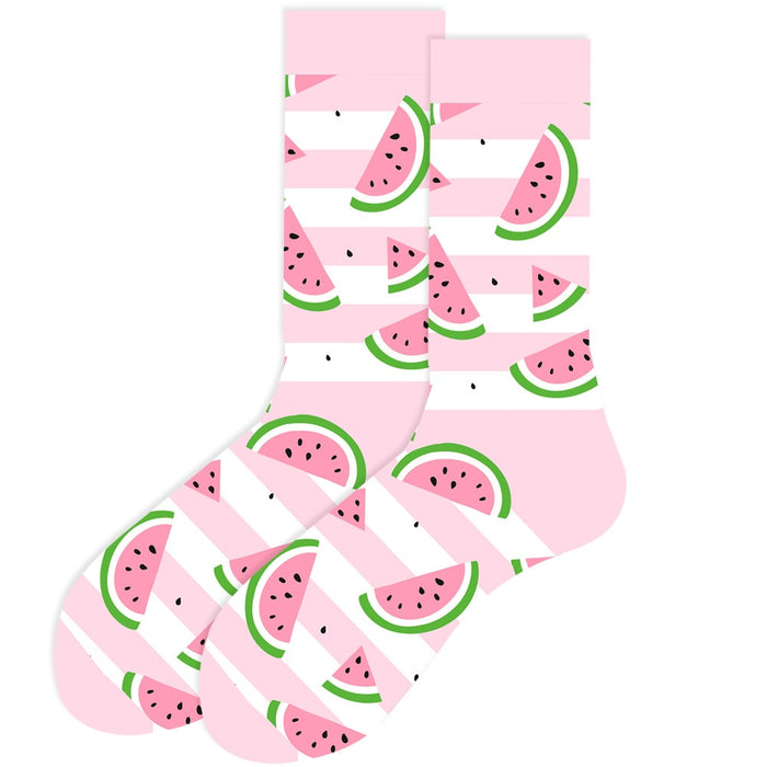 Cartoon Print Casual Socks