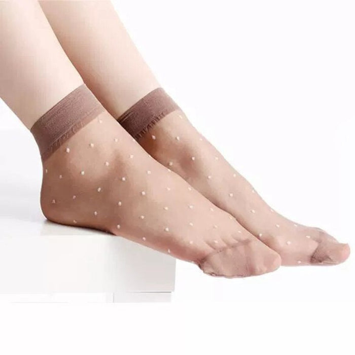 Summer Short Thin Transparent Socks