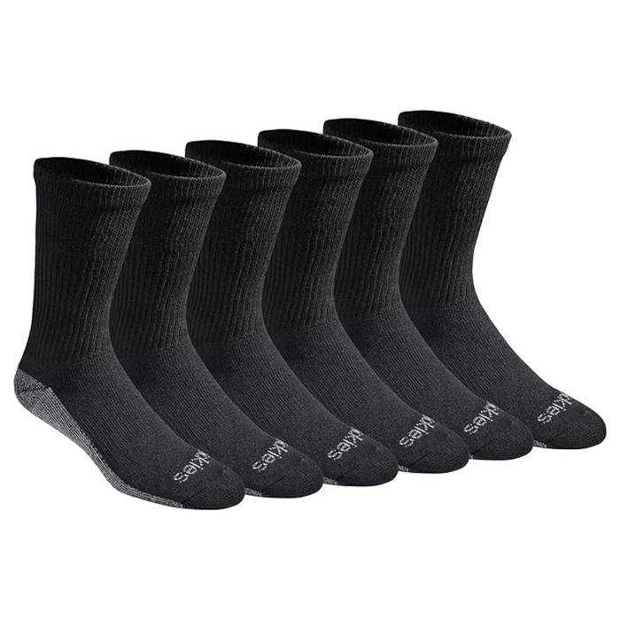 6 Pair Soft Cushioned Socks - Active Lifestyle and Comfort