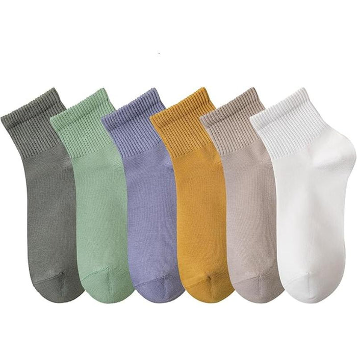 Women Multi Pack Short Length Casual Socks