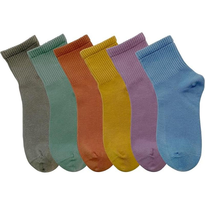 Women Multi Pack Short Length Casual Socks